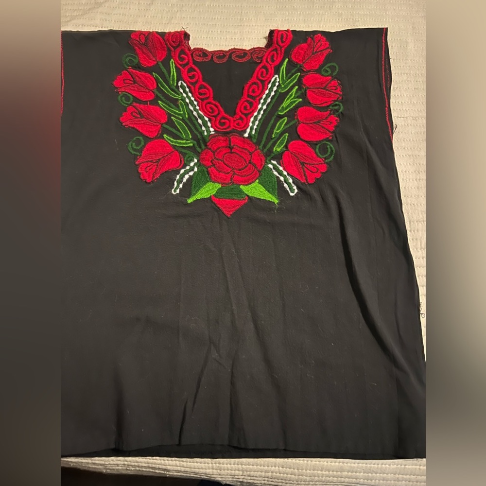 Hand made Mexican blouse